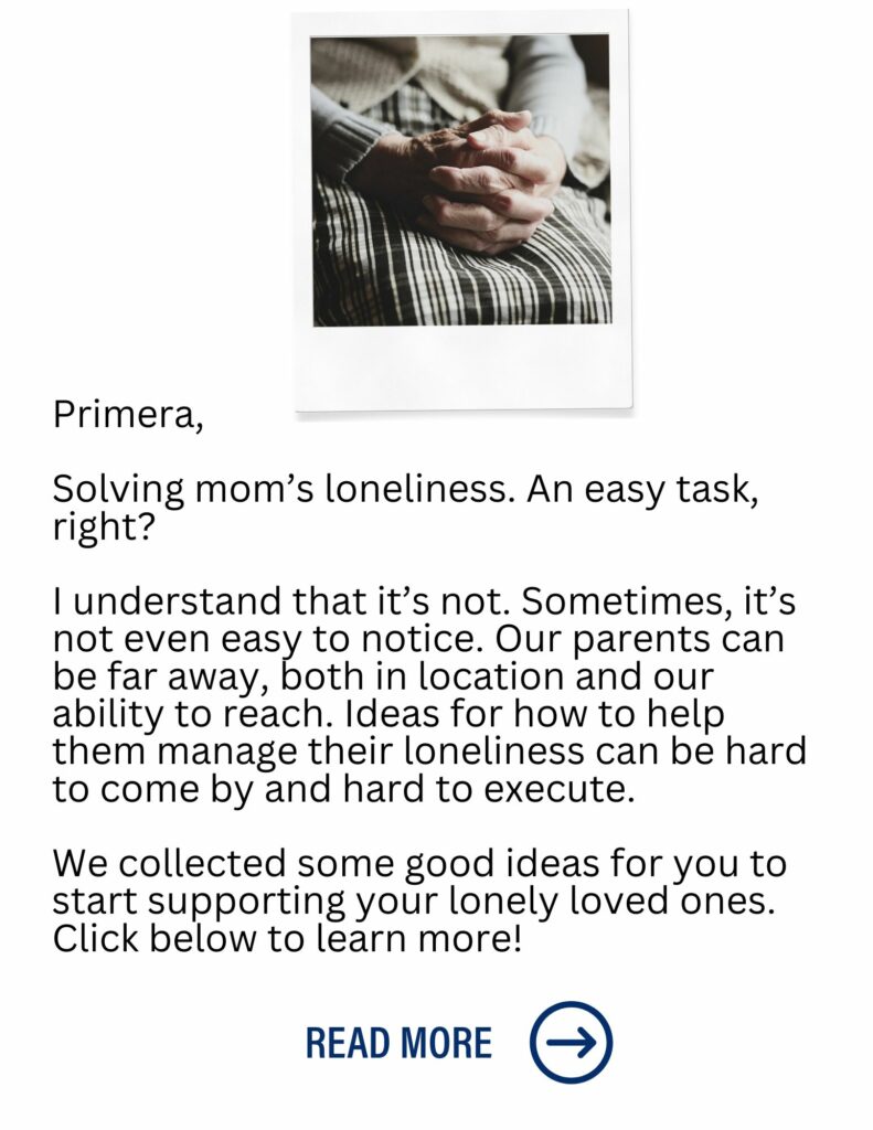 I understand that it’s not. It’s not even easy to notice, sometimes. Our parents can be far away, both in location and our ability to reach. Ideas can be hard to come by and hard to execute.

We collected some good ones to start you out with. Check out the blog below to see them! 
